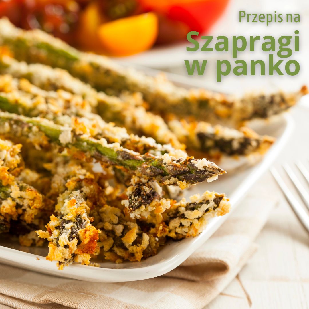przepis na szparagi w panko, kliknij po więcej