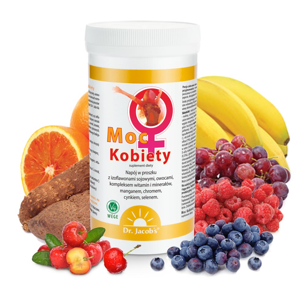 Suplement diety dla kobiet Moc Kobiety z witaminą B9