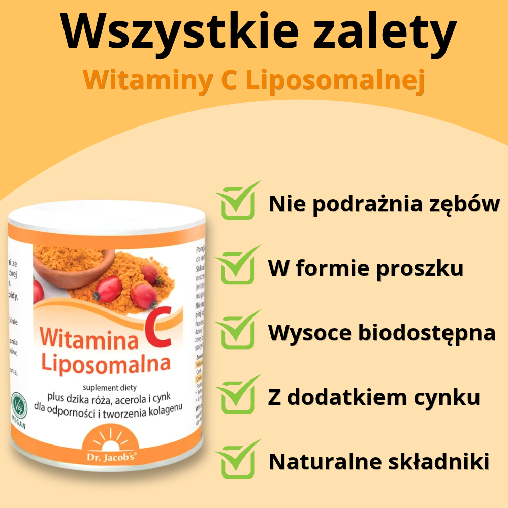 zalety witamina C liposomalnej